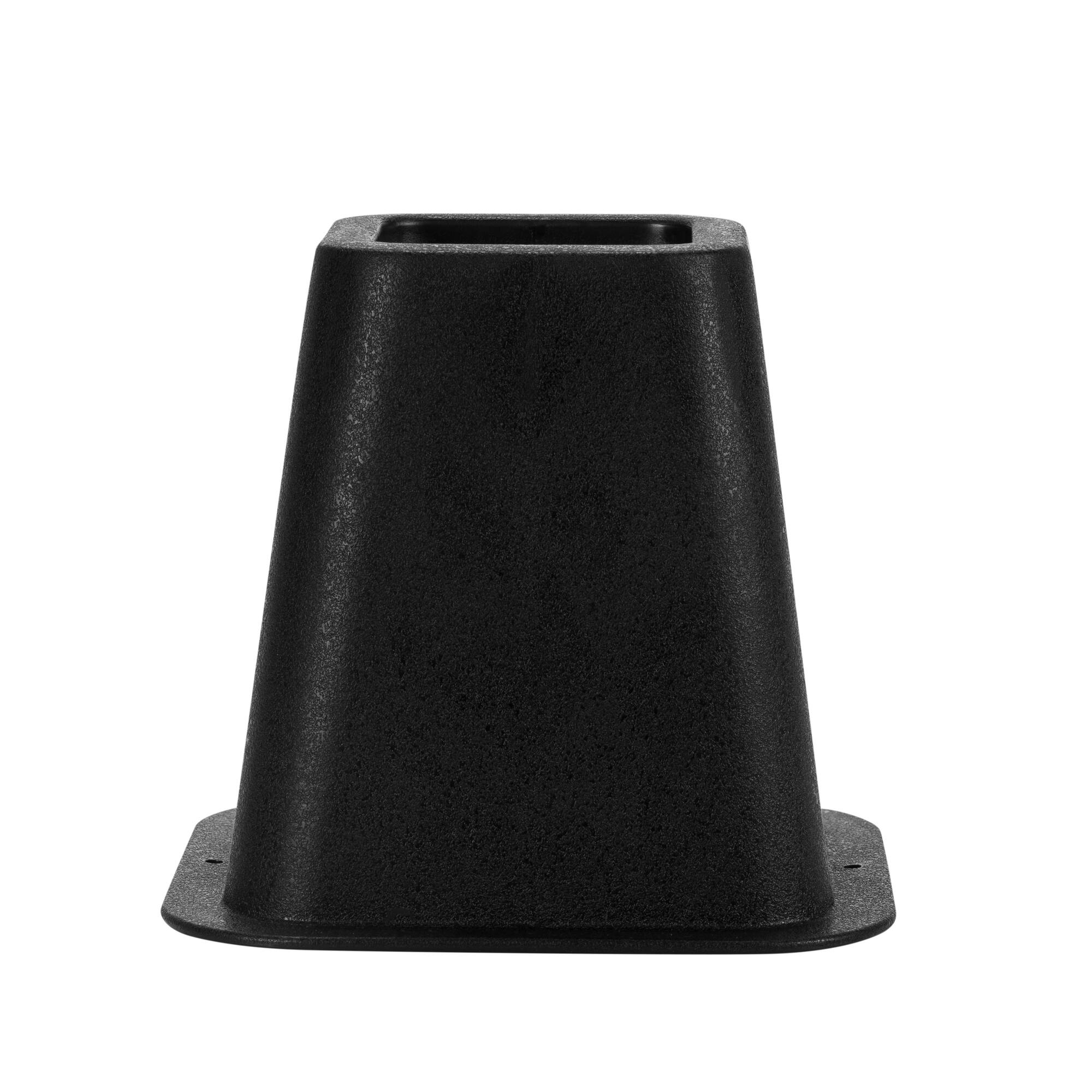Simplify 6" Bed Risers with Wheel Caster Stabilizer